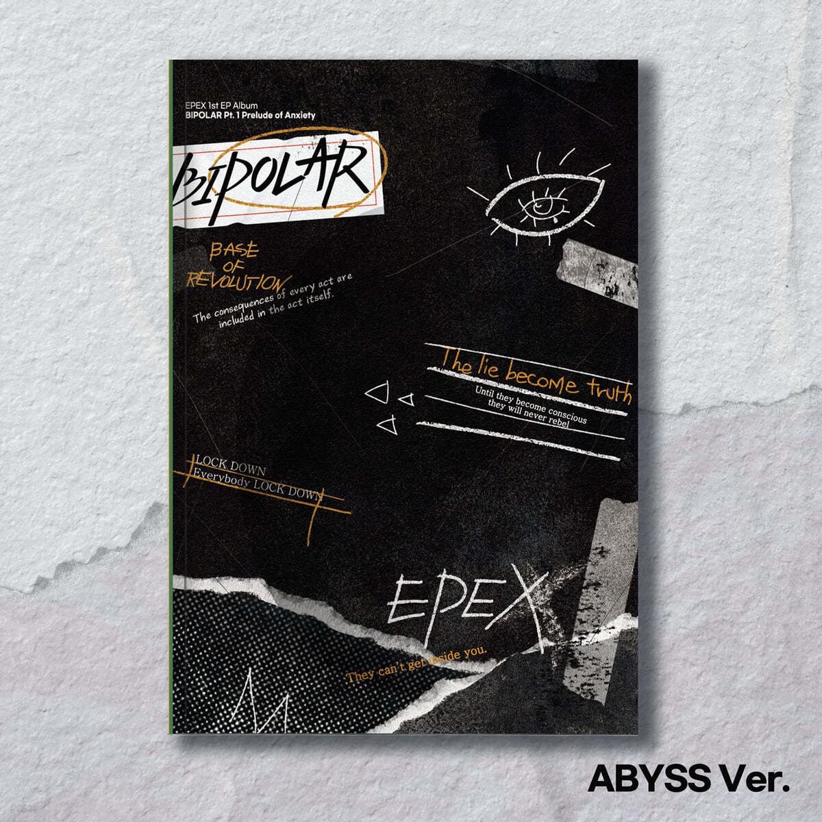 [응모상품] EPEX (이펙스) - EPEX 1st EP Album 'Bipolar Pt.1 불안의 서' [ABYSS ver.]