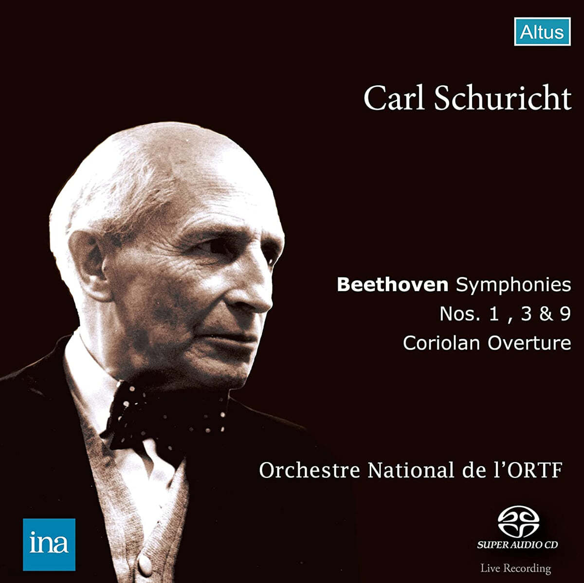 Carl Schuricht 베토벤: 교향곡 1번, 3번, 9번, 코리올란 서곡 (Beethoven: Symphonies Nos. 1, 3, 9, Coriolan Overture) 