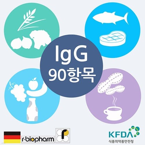 큐체크 지연성 알러지검사(IgG) 90종