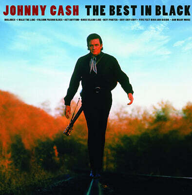 Johnny Cash — The Best In Black 앨범 커버