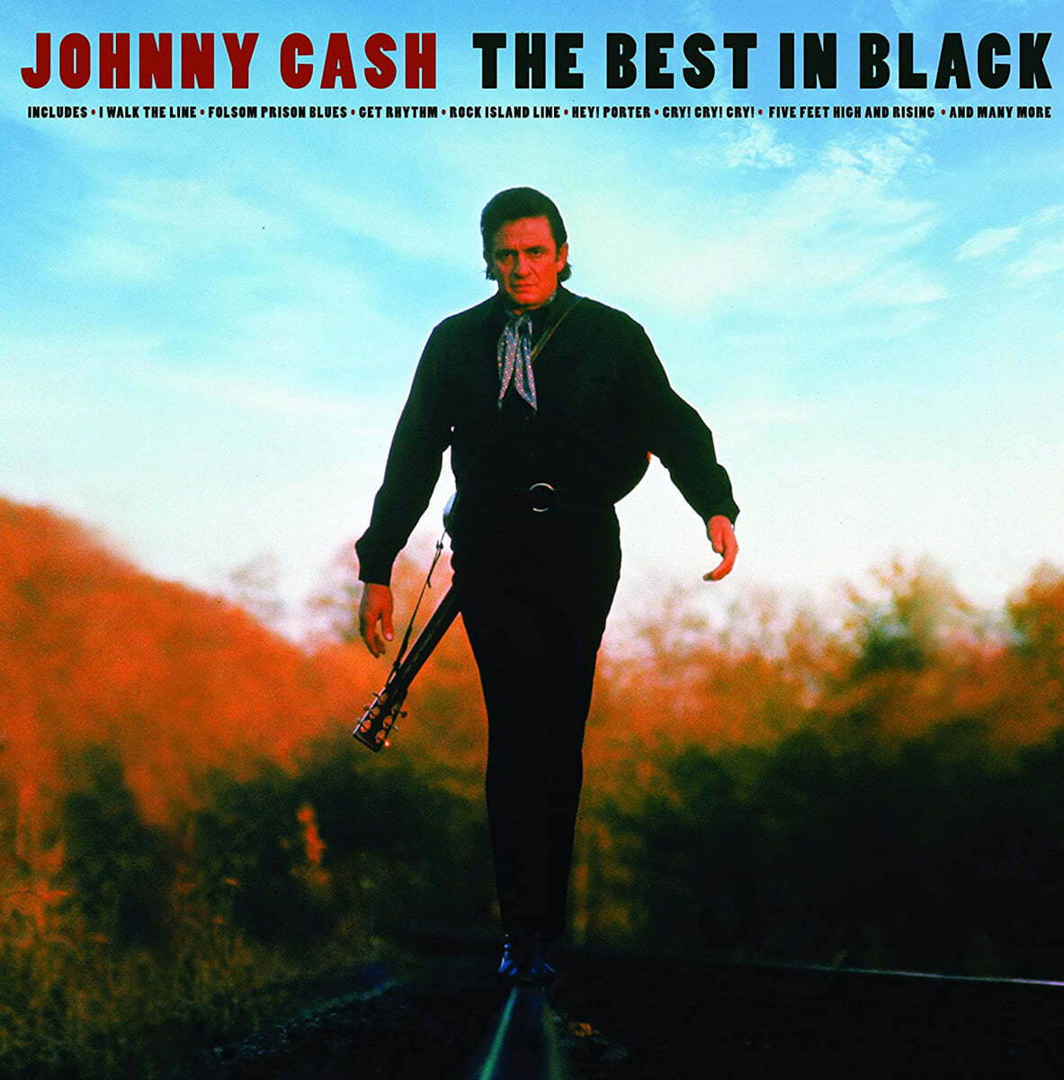 Johnny Cash (조니 캐쉬) - The Best In Black [2LP] 