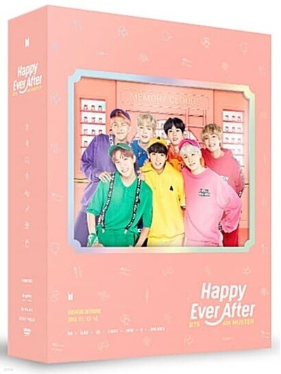 [DVD] 방탄소년단 - BTS 4th MUSTER Happy Ever After DVD [3disc] 