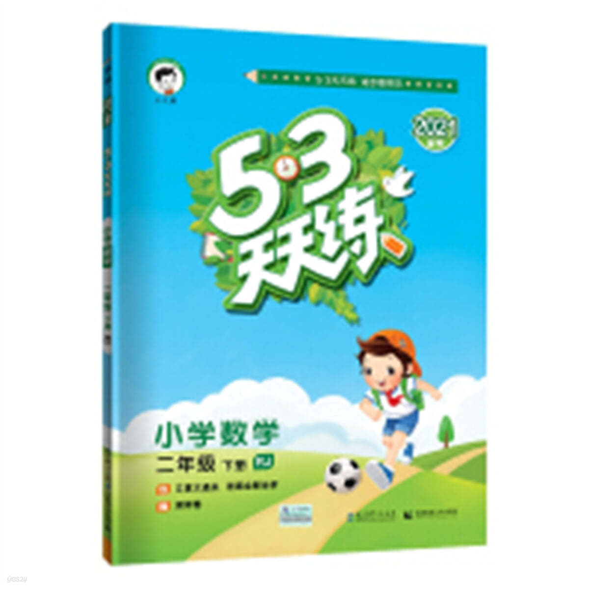 53天天練小學數學2年級下冊RJ (人敎版) 2021春季 含口算大通關及答案全解全析贈測評卷