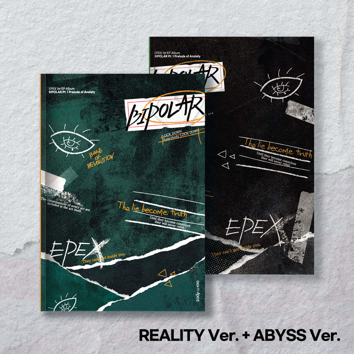 EPEX (이펙스) - EPEX 1st EP Album 'Bipolar Pt.1 불안의 서' [SET]