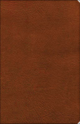 NASB Large Print Personal Size Reference Bible, Burnt Sienna Leathertouch