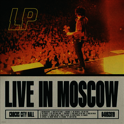 LP — Live In Moscow 앨범 커버