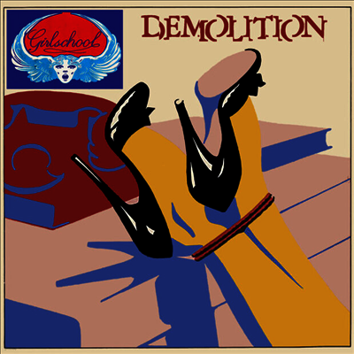 Girlschool — Demolition (Gatefold) 앨범 커버