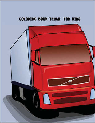 Coloring Book Truck  for Kids