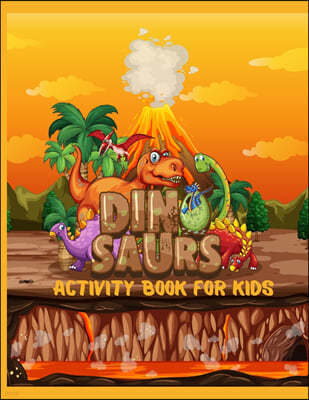 Dinosaurs Activity Book For Kids Ages 8-12