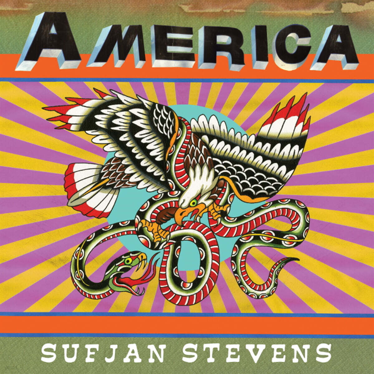 Sufjan Stevens (수프얀 스티븐스) - America [싱글 LP]