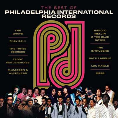 Various Artists — 베스트 오브 필라델피아 인터내셔널 레코드 - 소울 디스코 컴필레이션 (The Best Of Philadelphia International Records) 앨범 커버