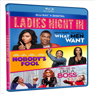 What Men Want (2019) / Nobody's Fool (2018) / Like A Boss (2020) (  Ʈ / ̸ ý / ũ  )(ѱ۹ڸ)(Blu-ray)