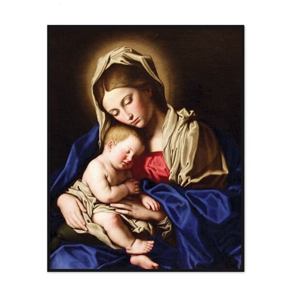 [더벨라] 사소페라토 - 성모 마리아와 아기 예수 The Madonna and Child