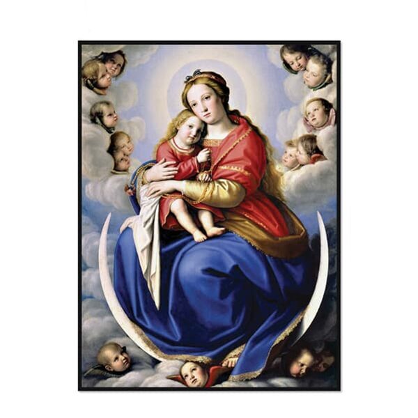 [더벨라] 사소페라토 - 성모 마리아와 아기 예수 The Madonna and Child