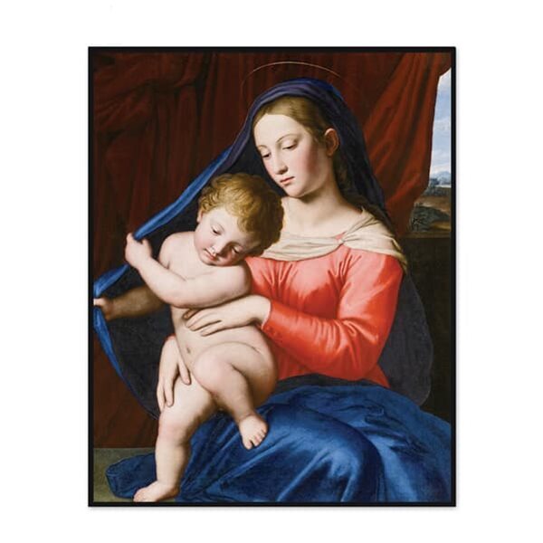 [더벨라] 사소페라토 - 성모 마리아와 아기 예수 The Madonna and Child