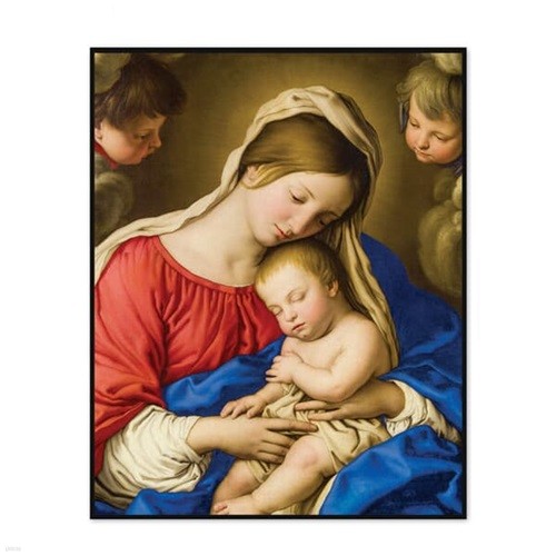 []  -  ƿ Ʊ  ׸  õ Madonna and Child with Two Cherubs