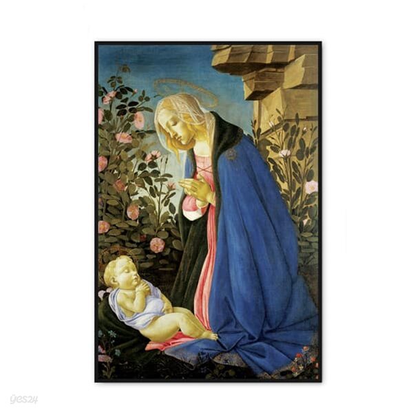 [더벨라] 보티첼리 - 잠자는 아기 예수를 경배하는 성모 The Virgin Adoring the Sleeping Christ Child