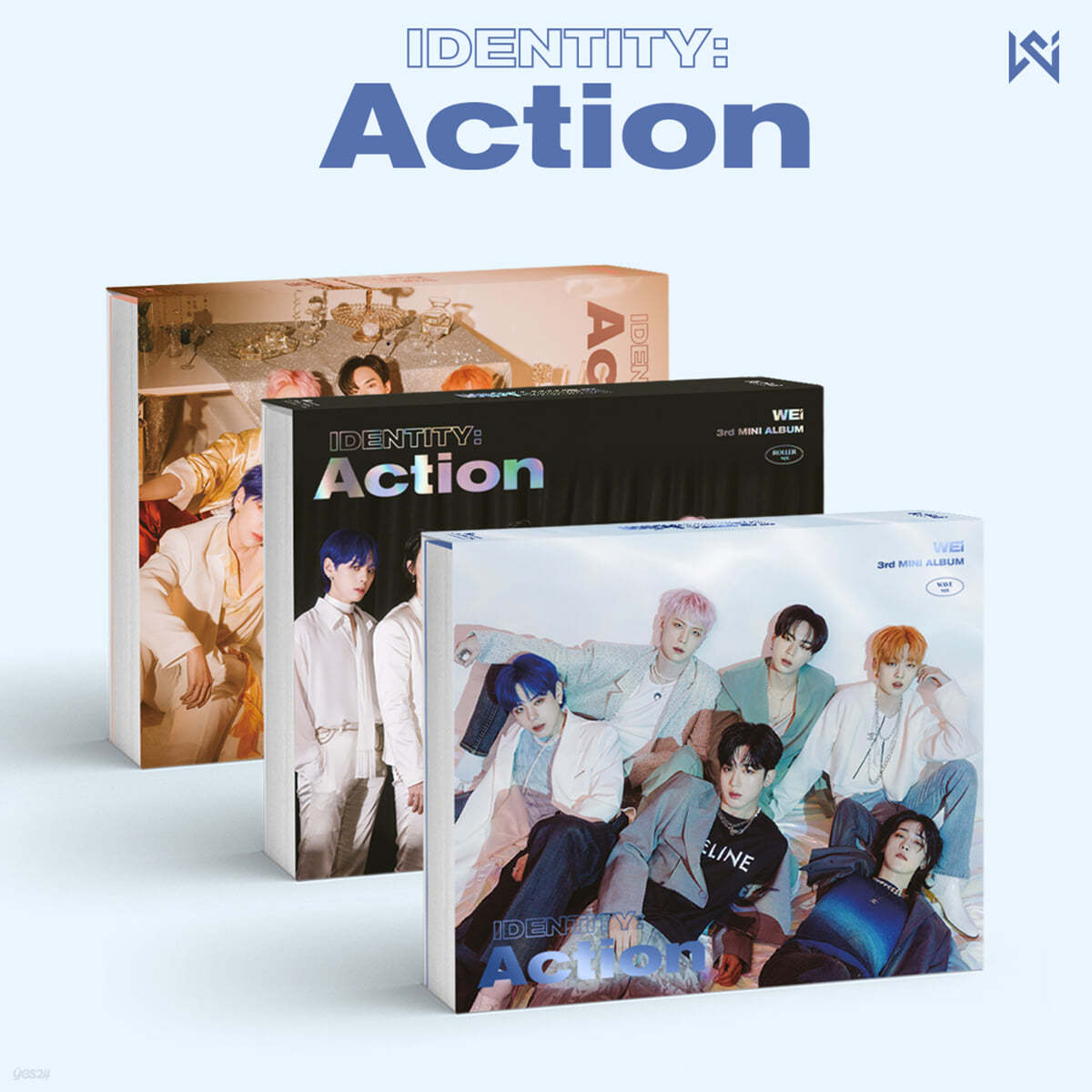 위아이 (WEi) - 미니앨범 3집 : IDENTITY : Action [SET]
