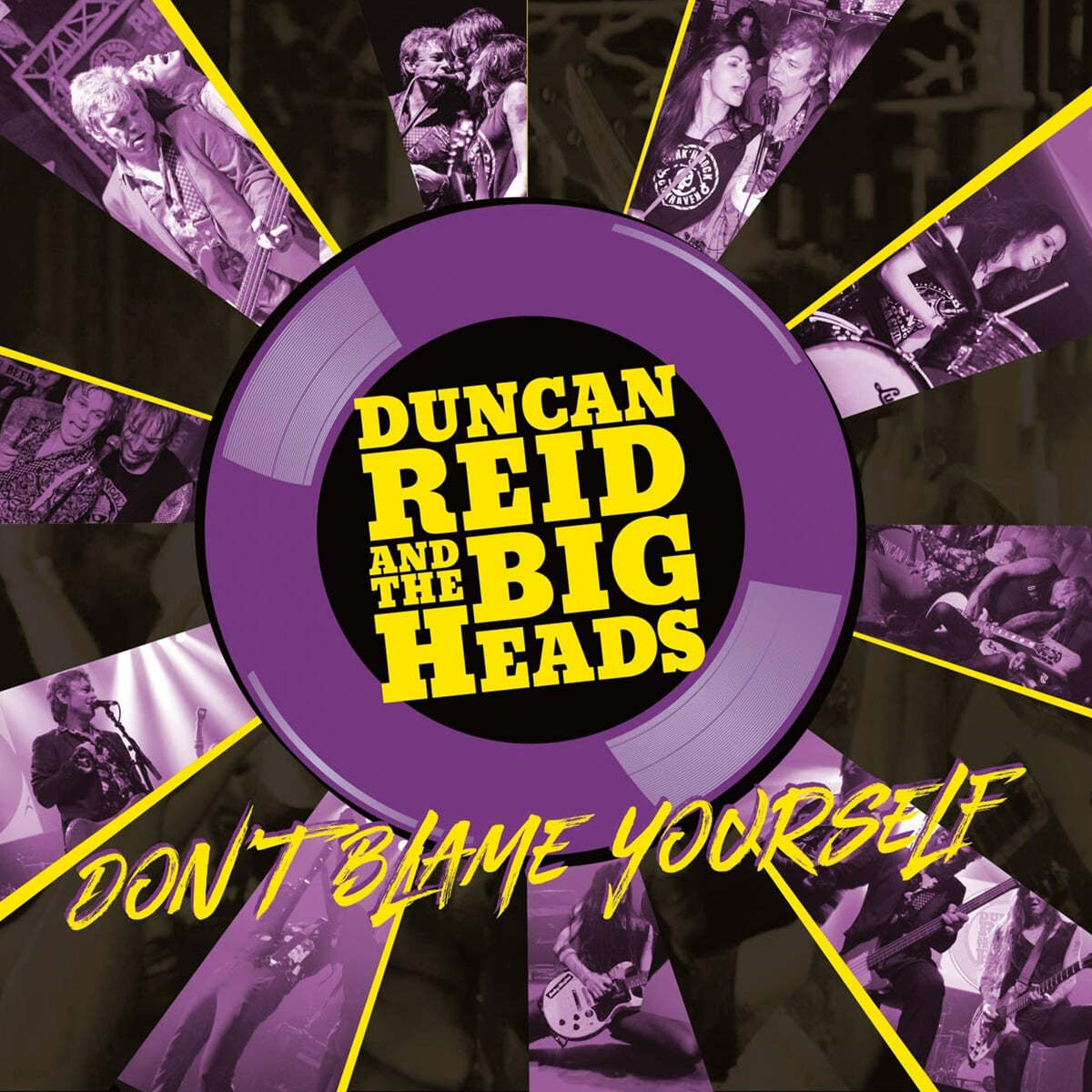 Duncan Reid and The Big Heads (던컨 레이드 앤 더 빅 헤드) - Don't Blame Yourself [LP] 