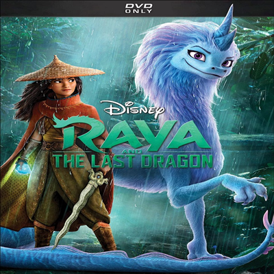 Raya And The Last Dragon (߿  巡) (2021)(ڵ1)(ѱ۹ڸ)(DVD)