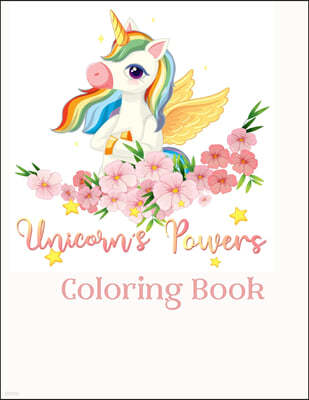 Unicorn Powers Coloring Book