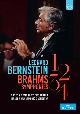 Leonard Bernstein :   (Brahms: Symphonies Nos. 1-4) 
