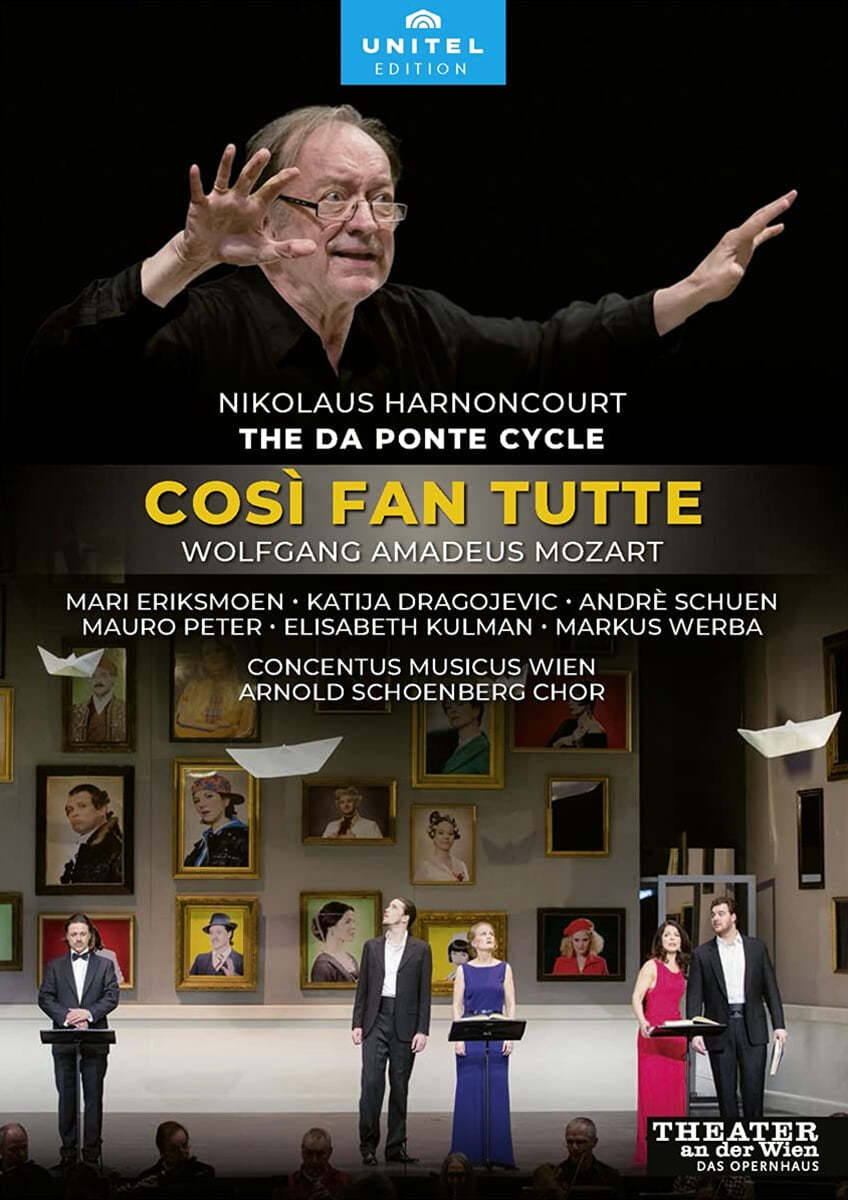 Nikolaus Harnoncourt 모차르트: 오페라 &#39;코지 판 투테&#39; (Mozart: Cosi fan tutte) 