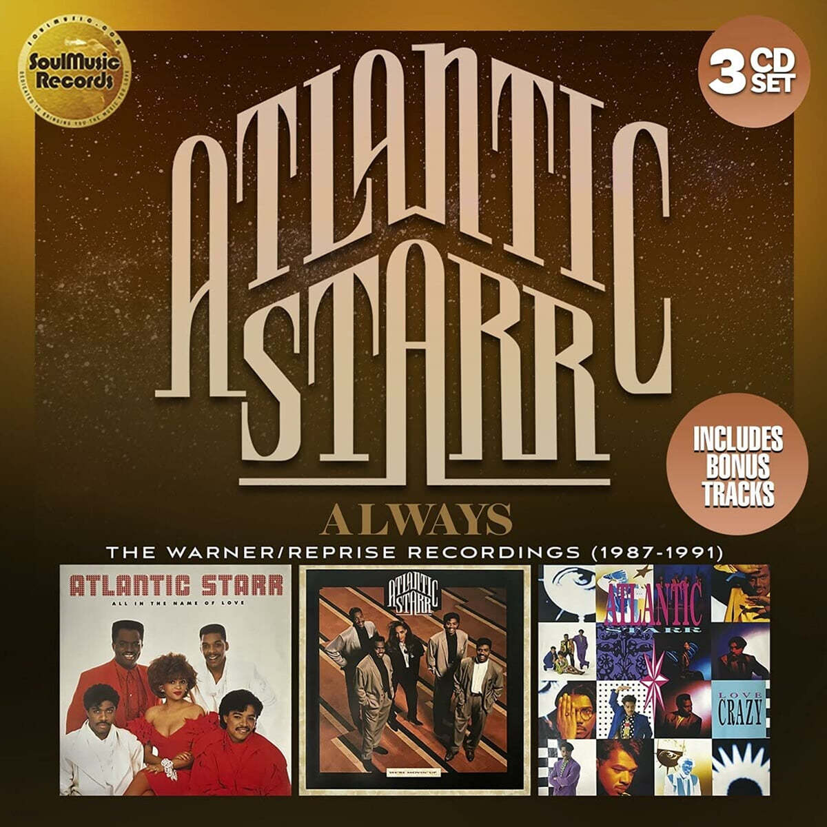 Atlantic Starr (아틀란틱 스타) - The Warner-Reprise Recordings 1987-1991 