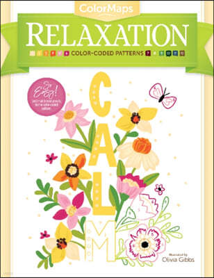 Colormaps Relaxation: Color-Coded Patterns Adult Coloring Book