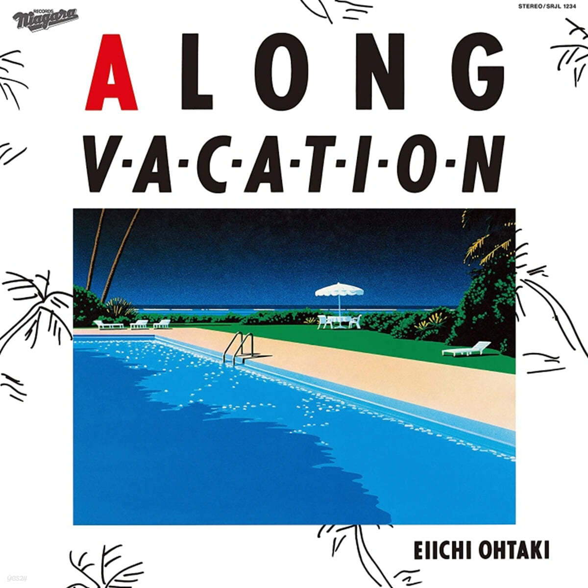 Ohtaki Eiichi (오타키 에이치) - A Long Vacation [투명 블루 컬러 LP]