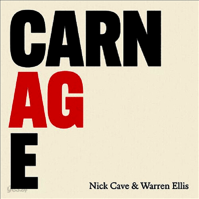 Nick Cave & Warren Ellis - Carnage (140g LP)