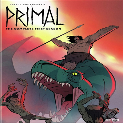 Genndy Tartakovsky's Primal: The Complete First Season (յ ŸŸں꽺Ű ̸:  1) (2019)(ڵ1)(ѱ۹ڸ)(DVD)