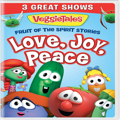 VeggieTales: Fruits Of The Spirit Stories Vol. 1 - Love, Joy, Peace (ä )(ڵ1)(ѱ۹ڸ)(DVD)