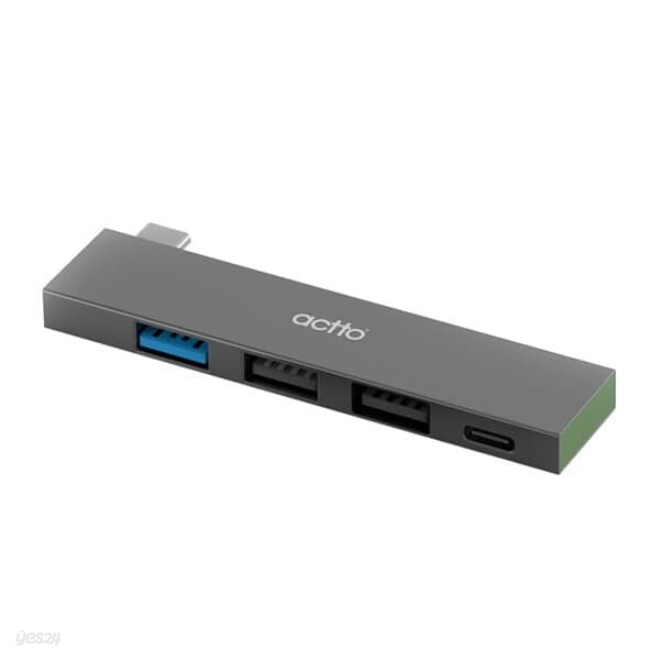 엑토 C타입 USB 3.2 4포트 일체형 멀티허브 HUB-43