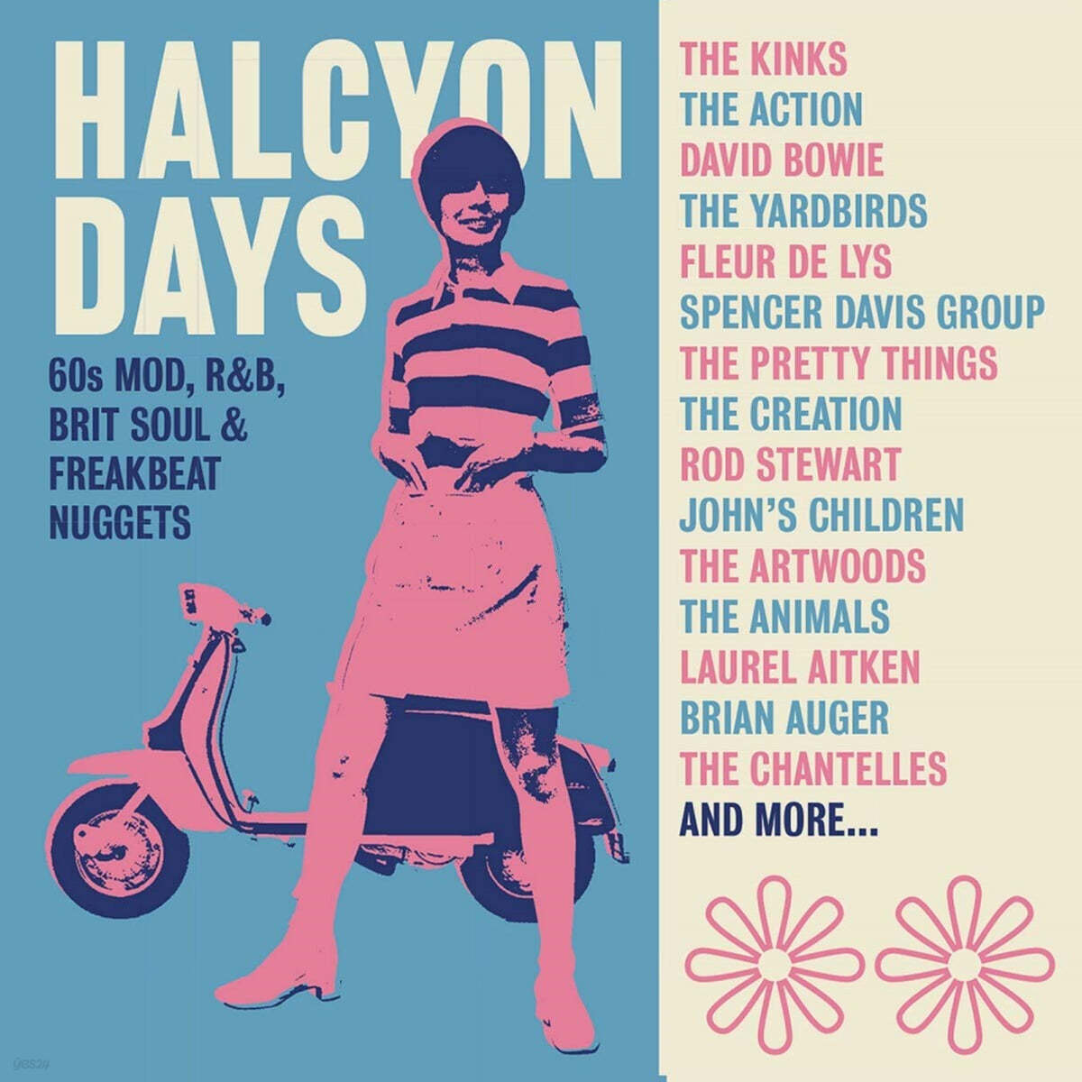 리듬 앤 블루스 컴필레이션 (Halcyon Days: 60s Mod, R&amp;B, Brit Soul &amp; Freakbeat Nuggets) 