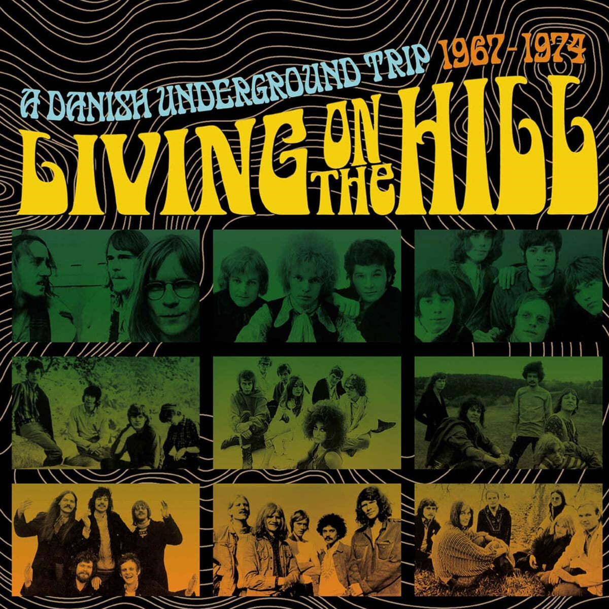 락 컴필레이션 - 리빙 온 더 힐 (Living On The Hill A Danish Underground Trip 1967-1974) 