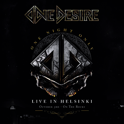 One Desire — One Night Only - Live In Helsinki 앨범 커버
