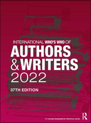 International Who's Who of Authors and Writers 2022