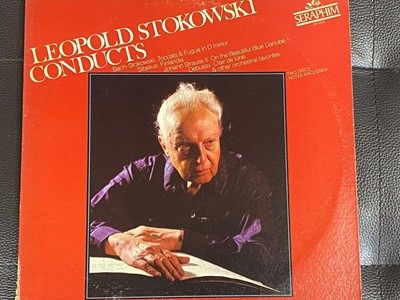 [LP]  Ű - Leopold Stokowski - Conducts Conducts Bach ,Stokowski, Sibelius 2Lps [U.S]