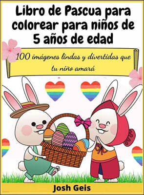 Libro de Pascua para colorear para ninos de 5 anos de edad