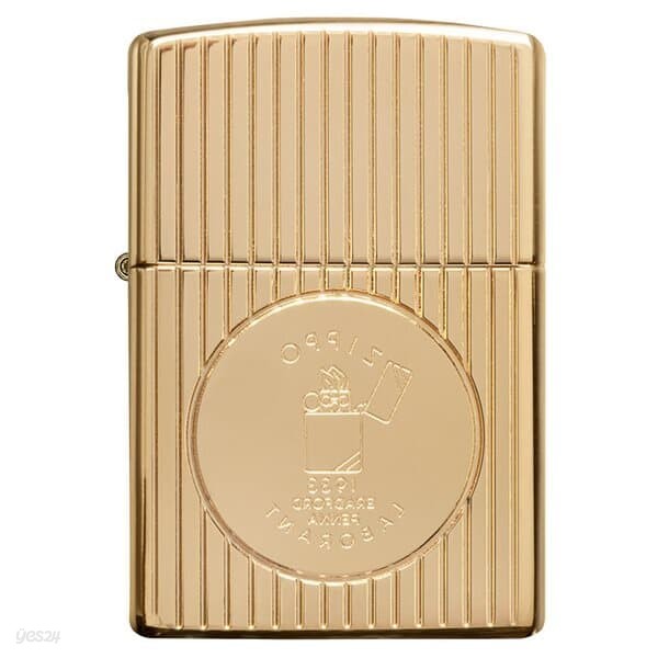 ZIPPO 라이터 49631 Armor&#174; Gold Plated Deep Carve/ Lustre