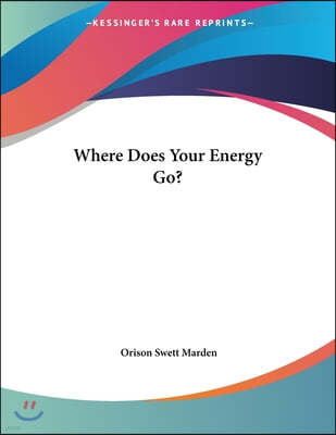 Where Does Your Energy Go?