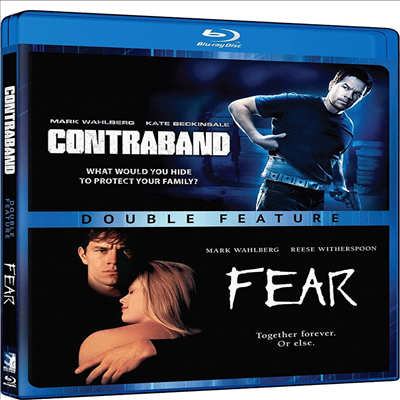 Contraband (2012) / Fear (1996) (Ʈ / Ż Ǿ)(ѱ۹ڸ)(Blu-ray)