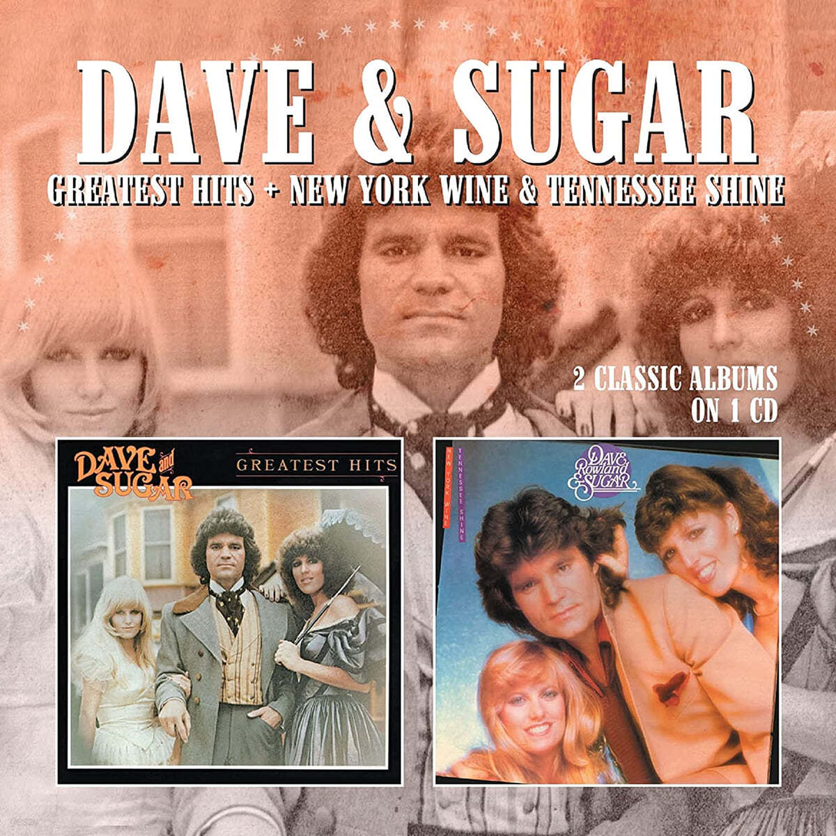 Dave &amp; Sugar (데이브 앤 슈가) - Greatest Hits / New York Wine And Tennessee Shine 