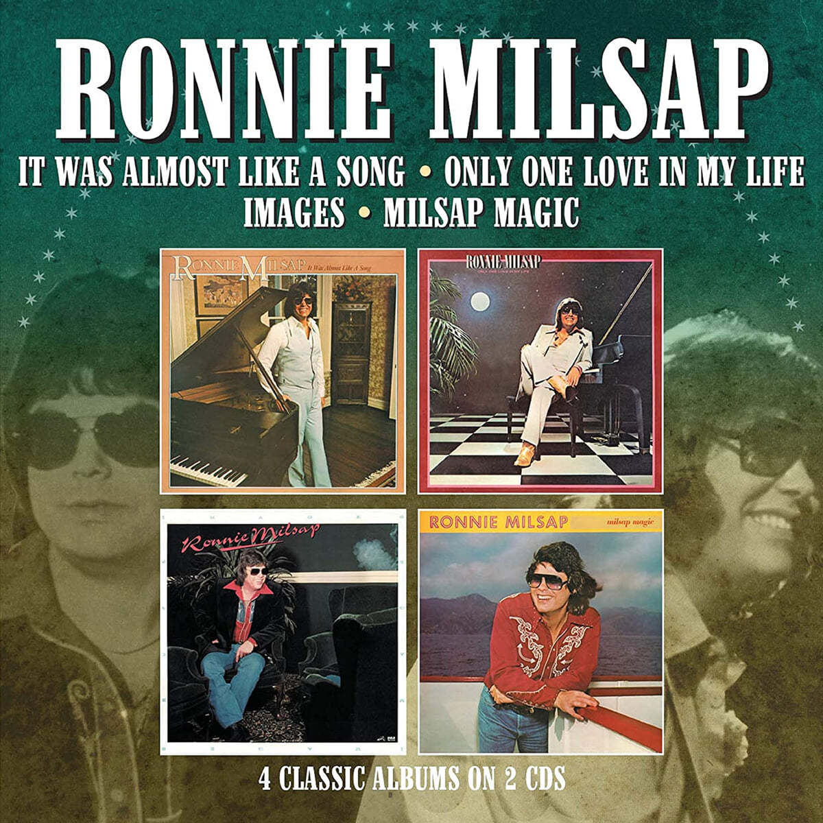 Ronnie Milsap (로니 밀삽) - It Was Almost Like A Song / Only One Love In My Life / Images / Milsap Magic 