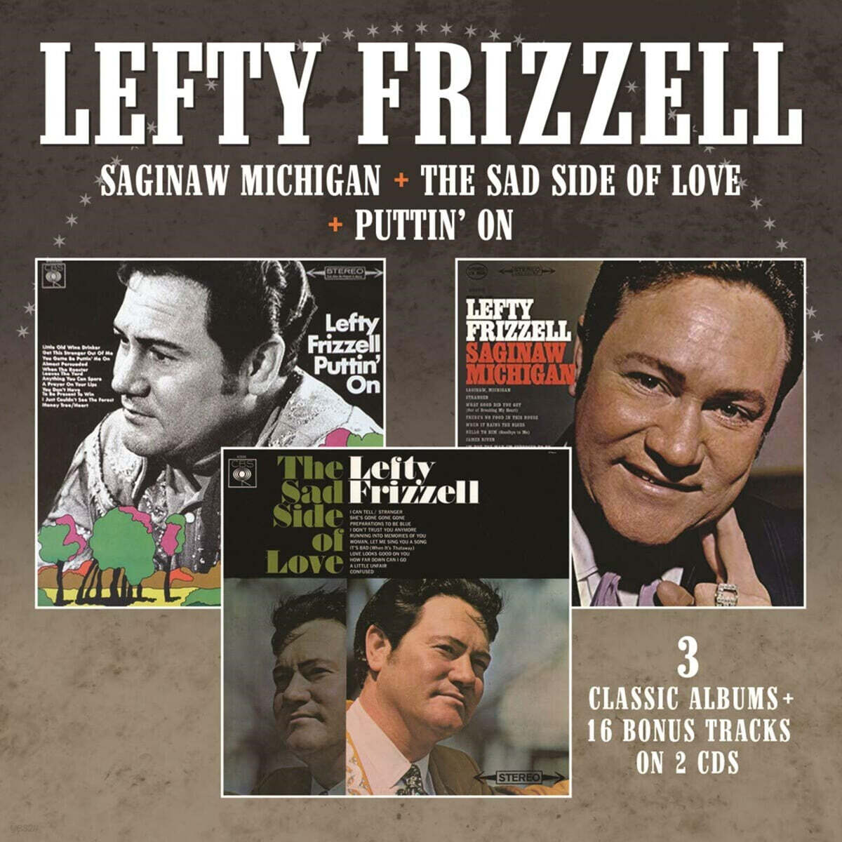 Lefty Frizzell (레프티 프리젤) - Saginaw Michigan / The Sad Side Of Love / PuttinOn - YES24 Lefty Frizzell (레프티 프리젤)... 