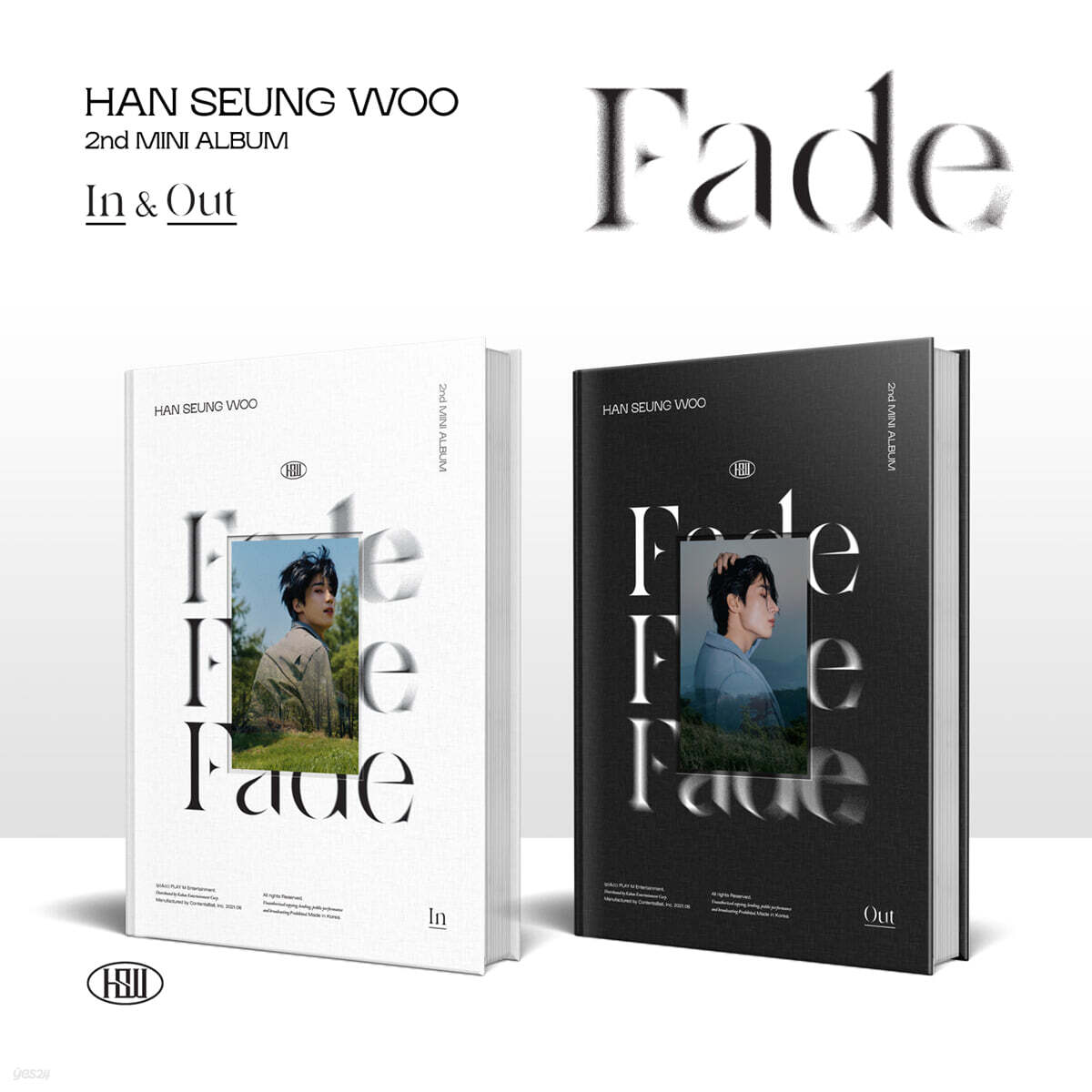 한승우 - 미니앨범 2집 : Fade [In/Out ver. 중 랜덤 발송]