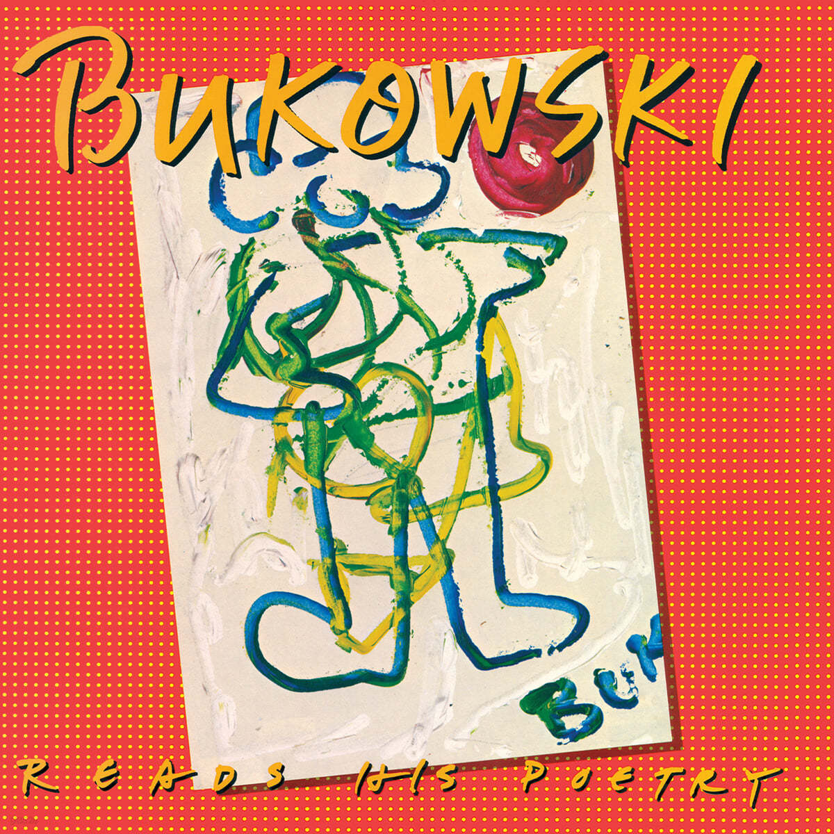 찰스 부코스키 시 낭송집 (Charles Bukowski Reads His Poetry) [투명 블랙 소용돌이 컬러 LP]