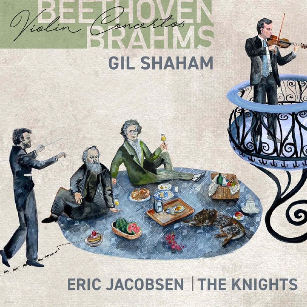 Gil Shaham 베토벤 / 브람스: 바이올린 협주곡 (Beethoven: Violin Concerto Op.61 / Brahms: Violin Concerto Op.77)