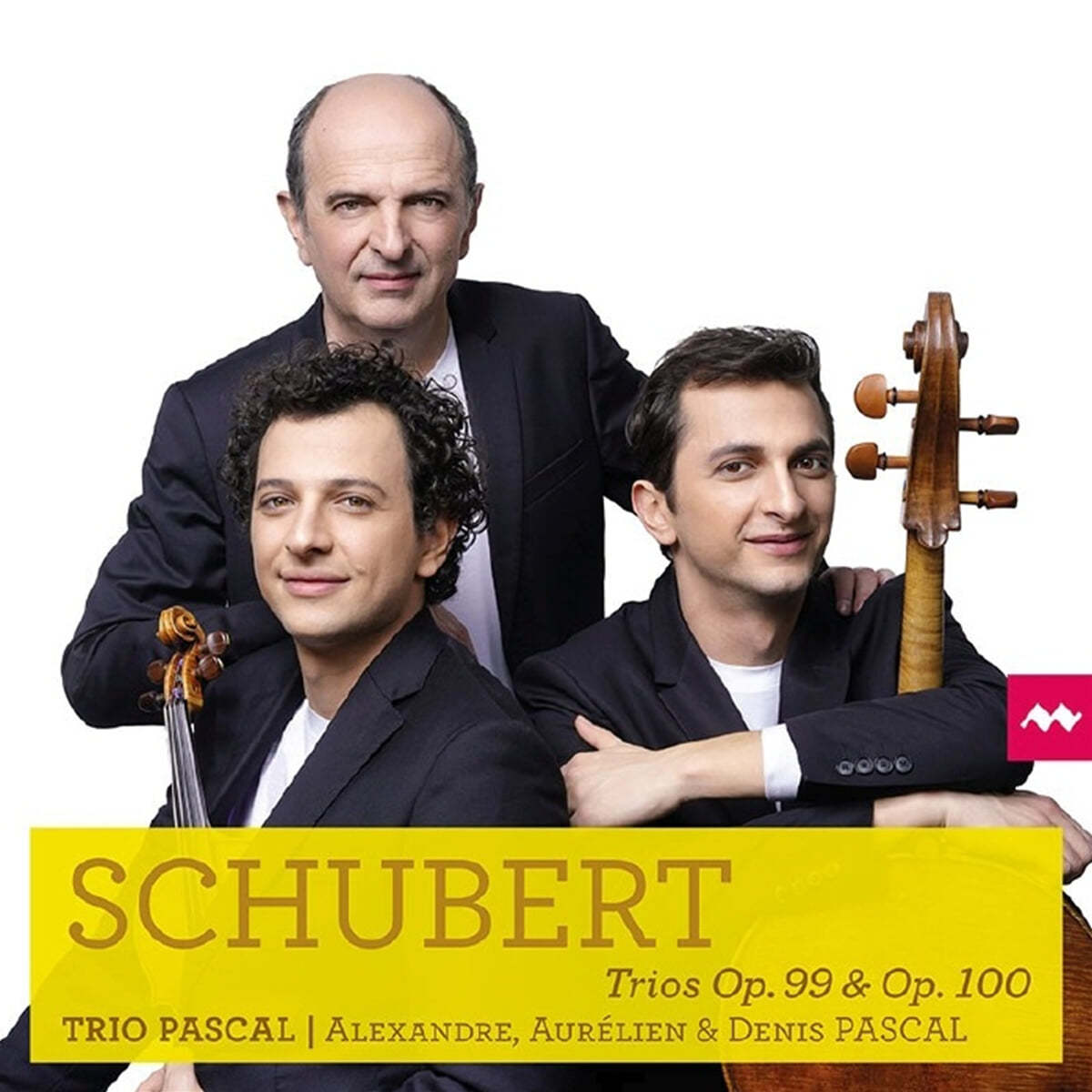 Denis Pascal 슈베르트: 피아노 트리오 1, 2번 (Schubert: Trio en Si-Bemol Majeur pour piano et cordes Op.99 D.898, Op.100 D.929) 